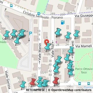 Mappa Via Fabio Filzi, 41049 Sassuolo MO, Italia (0.08966)