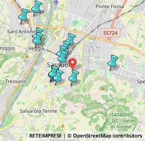 Mappa Via Fabio Filzi, 41049 Sassuolo MO, Italia (1.70857)