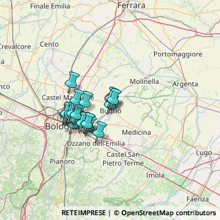 Mappa Via Muratori, 40054 Budrio BO, Italia (11.2065)