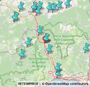 Mappa Via Don Minzoni, 16013 Campo Ligure GE, Italia (9.8455)