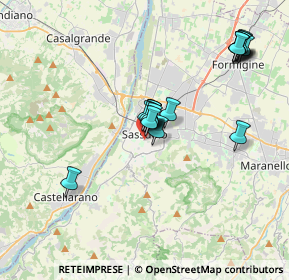 Mappa Viale Caduti, 41049 Sassuolo MO, Italia (3.34222)