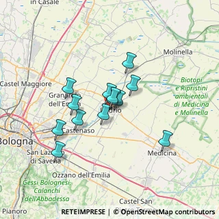 Mappa Via Inzaghi, 40054 Budrio BO, Italia (5.22692)