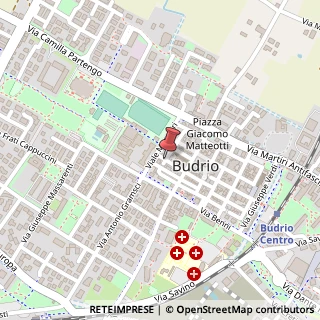 Mappa Via benedetti 4, 40054 Budrio, Bologna (Emilia Romagna)