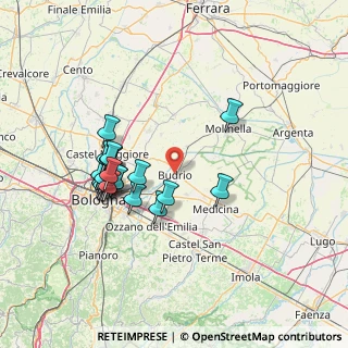 Mappa Via Inzaghi, 40054 Budrio BO, Italia (13.6405)