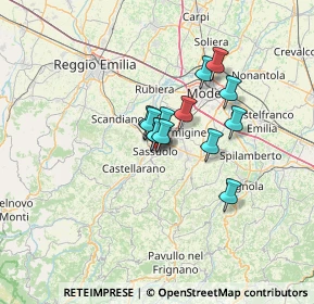 Mappa Viale Costa Andrea, 41049 Sassuolo MO, Italia (8.40538)