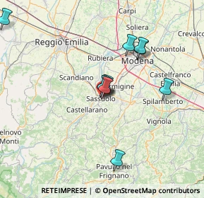 Mappa Viale Costa Andrea, 41049 Sassuolo MO, Italia (23.73)