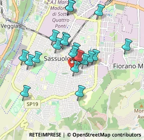 Mappa Viale Costa Andrea, 41049 Sassuolo MO, Italia (0.853)