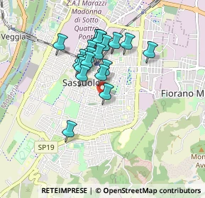 Mappa Viale Costa Andrea, 41049 Sassuolo MO, Italia (0.7315)