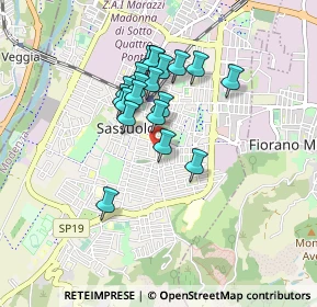 Mappa Viale Costa Andrea, 41049 Sassuolo MO, Italia (0.698)