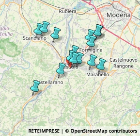 Mappa Viale Costa Andrea, 41049 Sassuolo MO, Italia (5.60867)