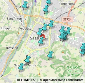 Mappa Viale Costa Andrea, 41049 Sassuolo MO, Italia (2.2865)