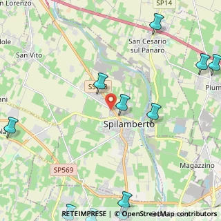 Mappa Via Raoul Follereau, 41057 Spilamberto MO, Italia (3.34455)