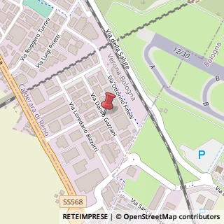 Mappa Via t.stagni 1, 40012 Calderara di Reno, Bologna (Emilia Romagna)
