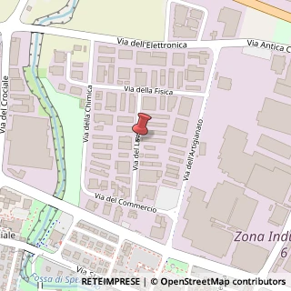 Mappa Via del Lavoro, 16, 41042 Fiorano Modenese, Modena (Emilia Romagna)