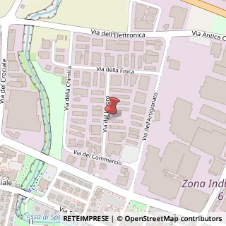 Mappa Via del Lavoro, 14, 41042 Fiorano Modenese, Modena (Emilia Romagna)