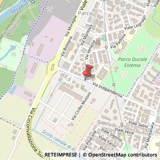 Mappa Via Indipendenza, 137, 41049 Sassuolo, Modena (Emilia Romagna)