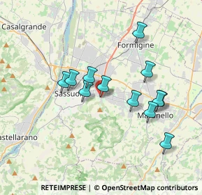 Mappa Via Vittorio Veneto, 41042 Fiorano Modenese MO, Italia (3.2775)