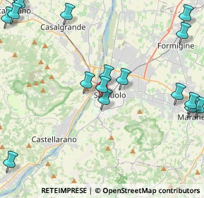 Mappa Parco Ducale, 41049 Sassuolo MO, Italia (6.339)