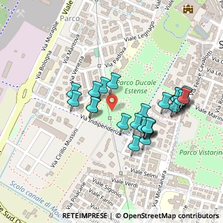 Mappa Parco Ducale, 41049 Sassuolo MO, Italia (0.21111)
