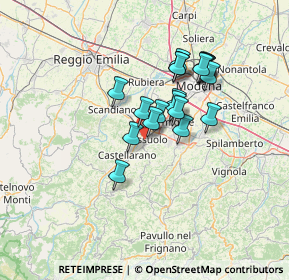 Mappa Parco Ducale, 41049 Sassuolo MO, Italia (10.8965)