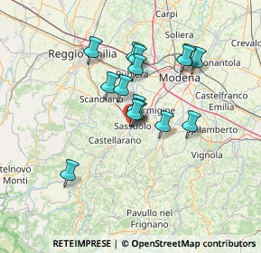 Mappa Parco Ducale, 41049 Sassuolo MO, Italia (11.28533)