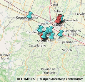 Mappa Parco Ducale, 41049 Sassuolo MO, Italia (9.80611)