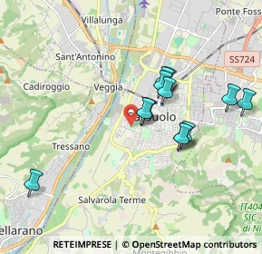 Mappa Parco Ducale, 41049 Sassuolo MO, Italia (1.69667)