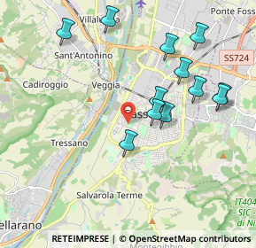 Mappa Parco Ducale, 41049 Sassuolo MO, Italia (2.04167)