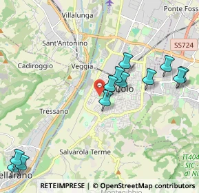 Mappa Parco Ducale, 41049 Sassuolo MO, Italia (2.3375)