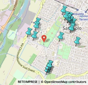 Mappa Parco Ducale, 41049 Sassuolo MO, Italia (0.5915)