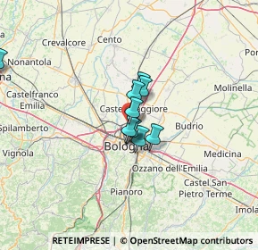 Mappa Via dei Lapidari, 40100 Bologna BO, Italia (15.28308)