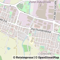Mapa Fiorano Modenese