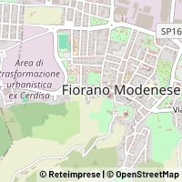 Karte Fiorano Modenese