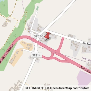 Mappa Strada Comunale San Giacomo, 22, 12045 Fossano, Cuneo (Piemonte)