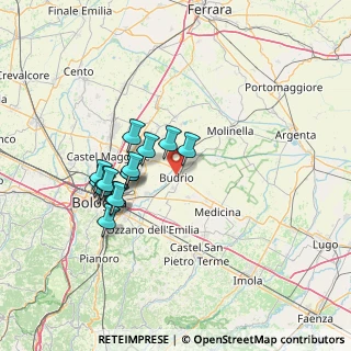 Mappa , 40054 Budrio BO, Italia (12.278)