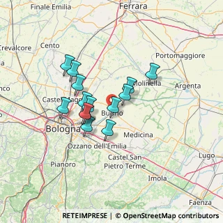 Mappa , 40054 Budrio BO, Italia (10.59786)