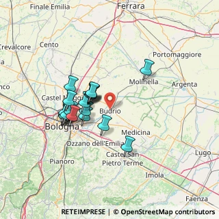 Mappa , 40054 Budrio BO, Italia (11.8775)