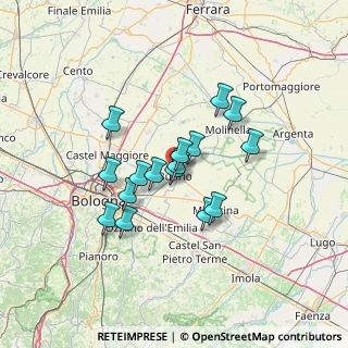 Mappa , 40054 Budrio BO, Italia (10.61313)