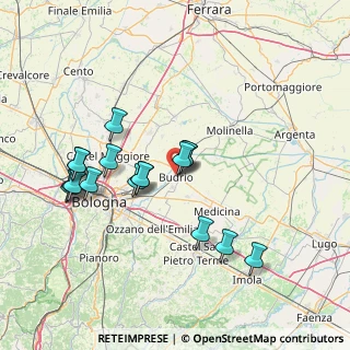 Mappa , 40054 Budrio BO, Italia (14.45471)