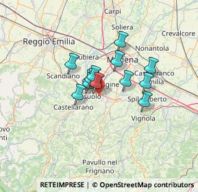 Mappa , 41042 Fiorano Modenese MO, Italia (8.80154)