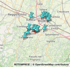 Mappa , 41042 Fiorano Modenese MO, Italia (8.73733)