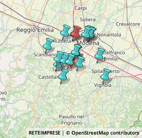 Mappa , 41042 Fiorano Modenese MO, Italia (9.21632)