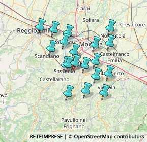 Mappa , 41042 Fiorano Modenese MO, Italia (11.51053)