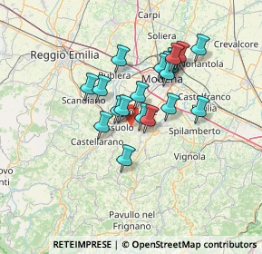 Mappa , 41042 Fiorano Modenese MO, Italia (10.948)