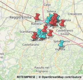 Mappa , 41042 Fiorano Modenese MO, Italia (10.57579)