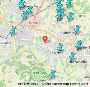 Mappa , 41042 Fiorano Modenese MO, Italia (2.86333)