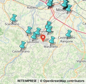 Mappa , 41042 Fiorano Modenese MO, Italia (9.6295)