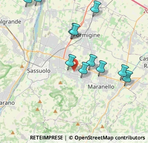 Mappa , 41042 Fiorano Modenese MO, Italia (4.20455)
