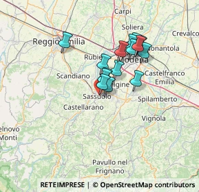 Mappa Via Circonvallazione Sud Est, 41049 Sassuolo MO, Italia (10.41467)