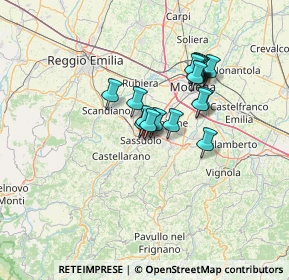 Mappa Via Brigata Folgore, 41049 Sassuolo MO, Italia (10.46833)